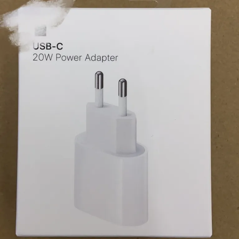 شارژر اورجینال مناسب اپل Iphone20W PD اروپایی 20W Power Adapter