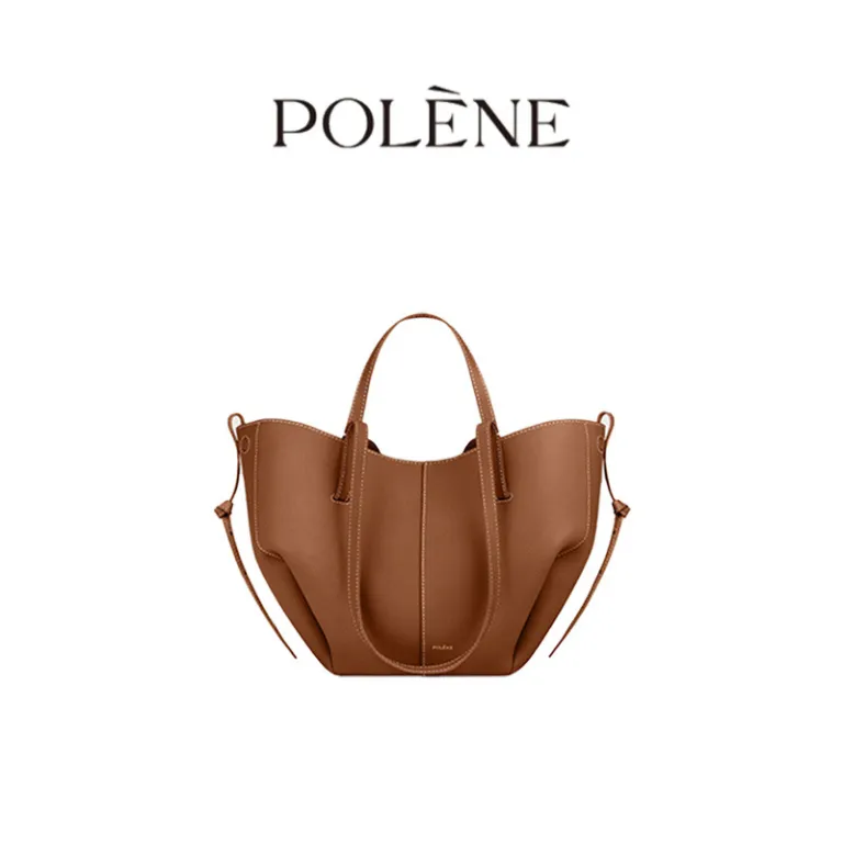 کیف توت کراس‌بوردر مدل بال‌دار polene مدل جدید Cyme کیف دوشی چرم گاوی کیف دستی گنجایش بالا