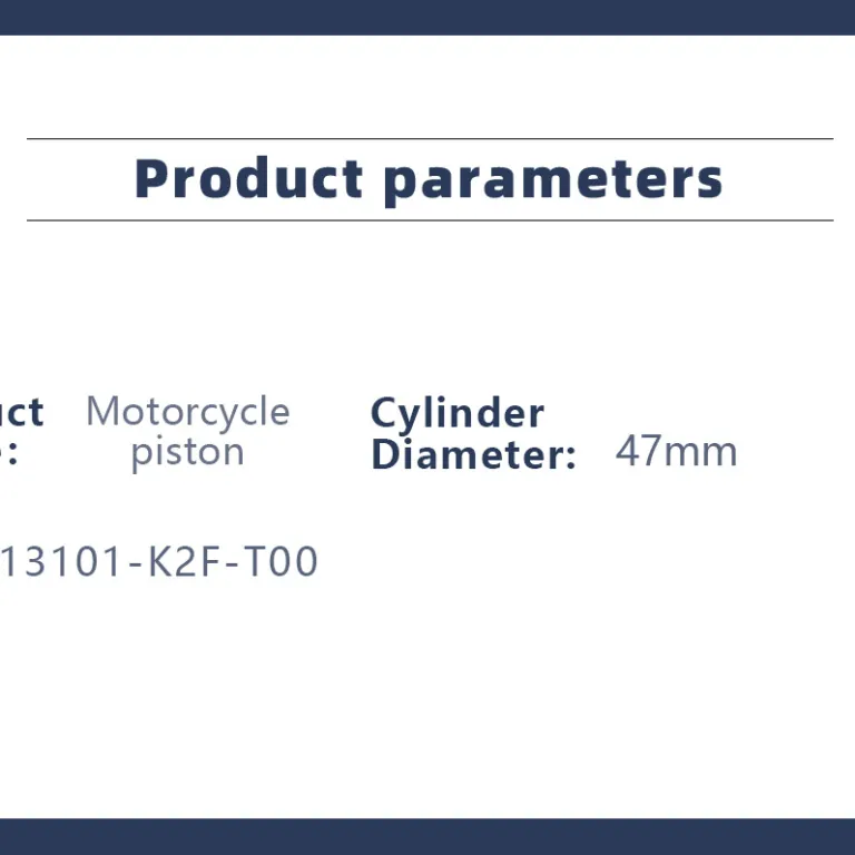 کیت پیستون موتور سیکلت با پین پیستون مناسب اسکوتر هوندا 13101-K2F-T00