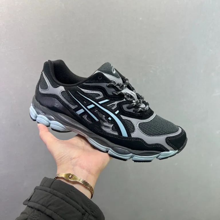کفش ورزشی جدید Gel-NYC با رویه مشبک مقاوم در برابر سایش و تنفس‌پذیر، مناسب پیاده‌روی در فضای باز، ضد لغزش، ضربه‌گیر، ساق کوتاه