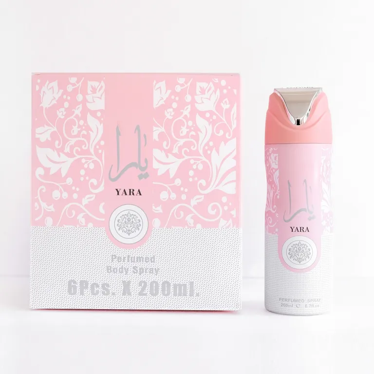 200ml اسپری بدن معطر یارا، دئودورانت معطر بدن، تولیدکننده اصلی