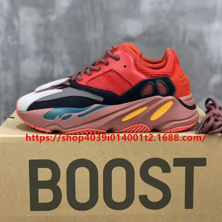 کفش اصل پوتیان یزی originalsboost700v2 مردانه و زنانه 700v3 کفش پدری ساق کوتاه مشکی