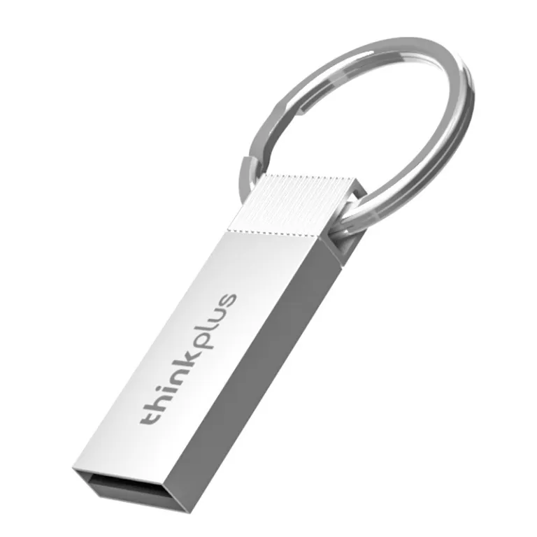 فلش مموری فلزی Lenovo ThinkPlus USB2.0 اتصال مستقیم TU201pro مناسب برای کارهای اداری و تجاری