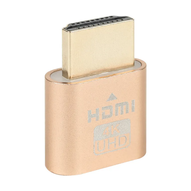 دستگاه مجازی HDMI قفل EDID شبیه‌ساز نمایشگر کارت گرافیک DP فریب‌دهنده پرفروش بین‌المللی برای استودیو و اتصال از راه دور