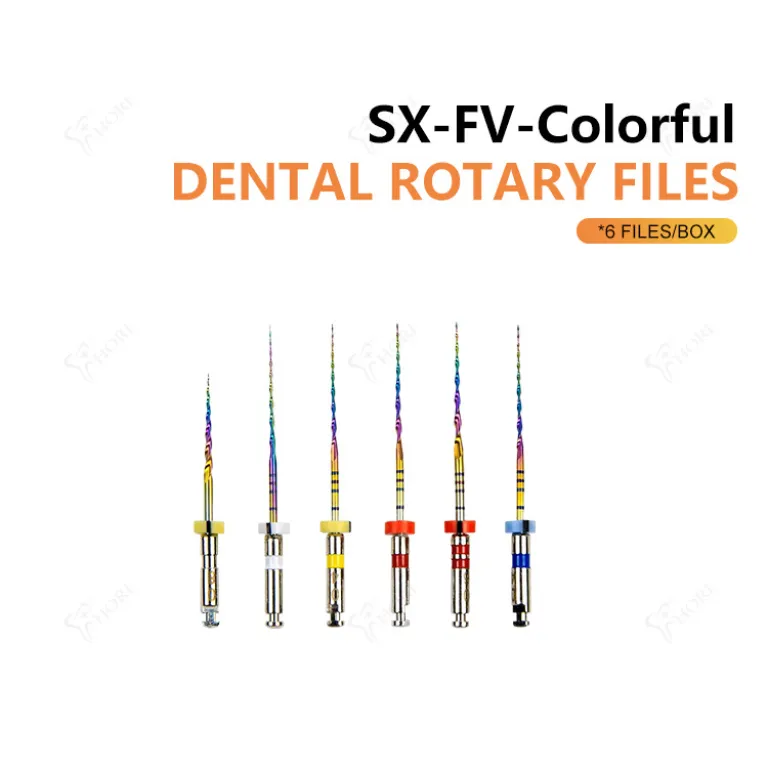 فایل روتاری دندانپزشکی فعال‌شونده با حرارت برای درمان ریشه، بازکننده و گشادکننده کانال DENTAL ROTARY FILES