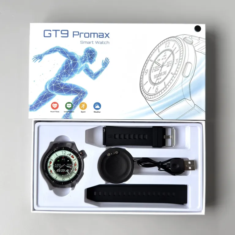 ساعت هوشمند Huaqiangbei Watch4 Pro با صفحه گرد، پشتیبانی از Alipay، NFC، تماس بلوتوثی و چندکاره ورزشی