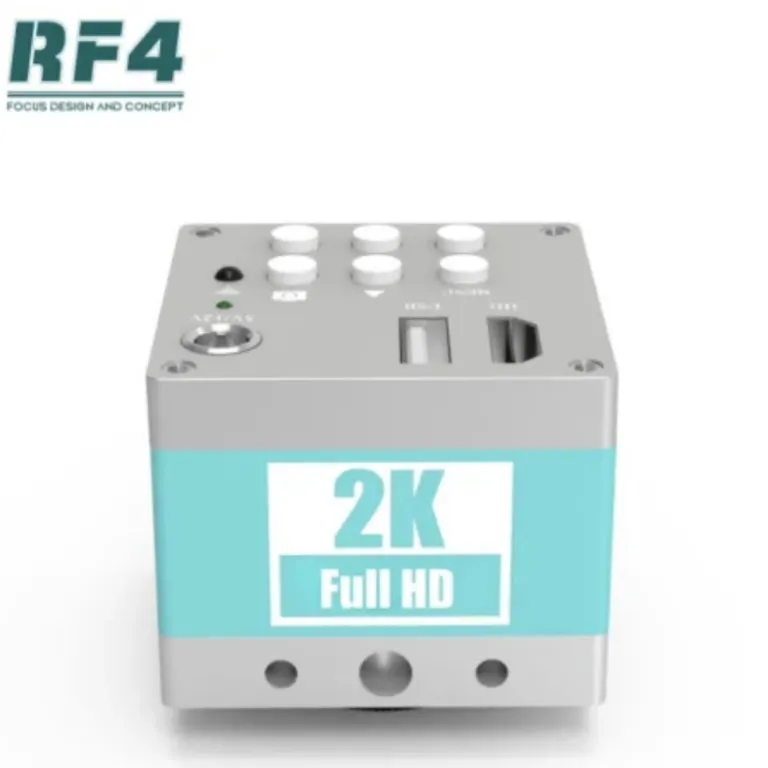 RF47050pro میکروسکوپ با بزرگنمایی بالا برای تعمیر مادربرد موبایل، میکروسکوپ HD با زوم پیوسته دو بازویی