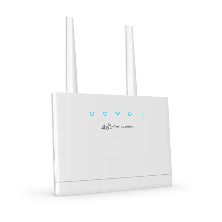 4G روتر بی‌سیم CPE اصلاح‌شده وای‌فای همراه با اسلات سیم‌کارت تبدیل به کابل شبکه اروپا آفریقا مالزی