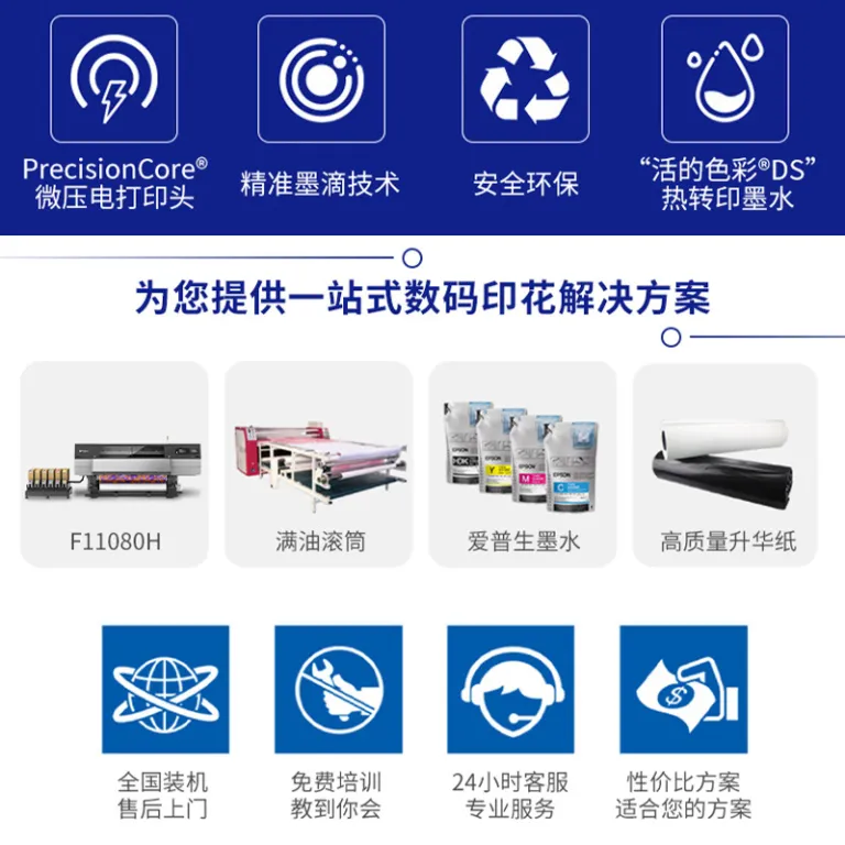 دستگاه چاپ دیجیتال سابلیمیشن مستقیم روی پارچه صنعتی اپسون EPSON F11080H