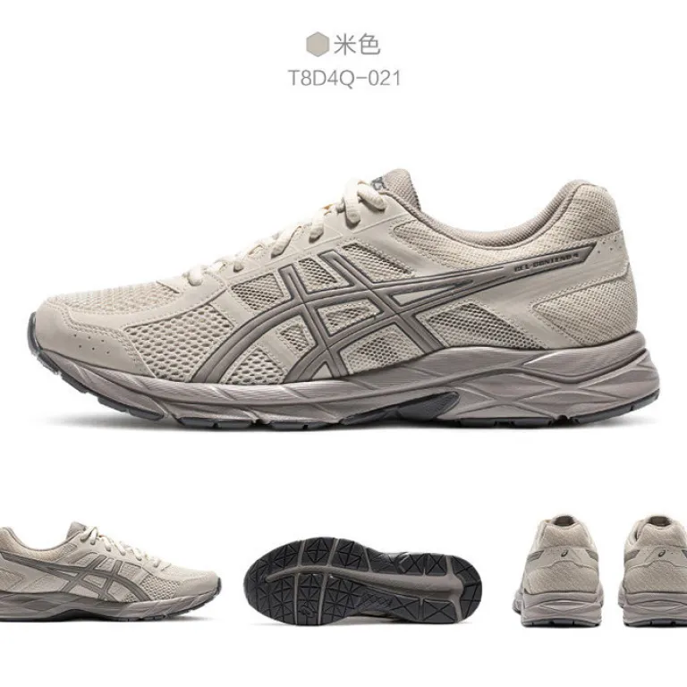 کفش دویدن مردانه ASICS سبک، تنفس‌پذیر و ضربه‌گیر GEL-CONTEND 4