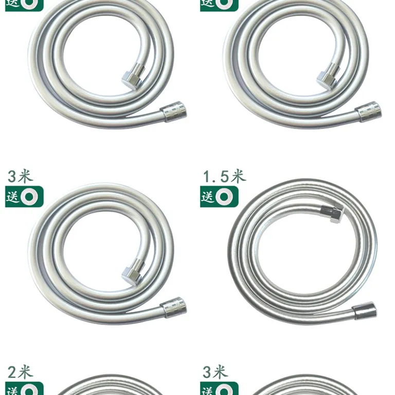 شلنگ PVC سر دوش حمام، لوله اتصال آب، ضخیم، شلنگ PVC مخصوص دوش