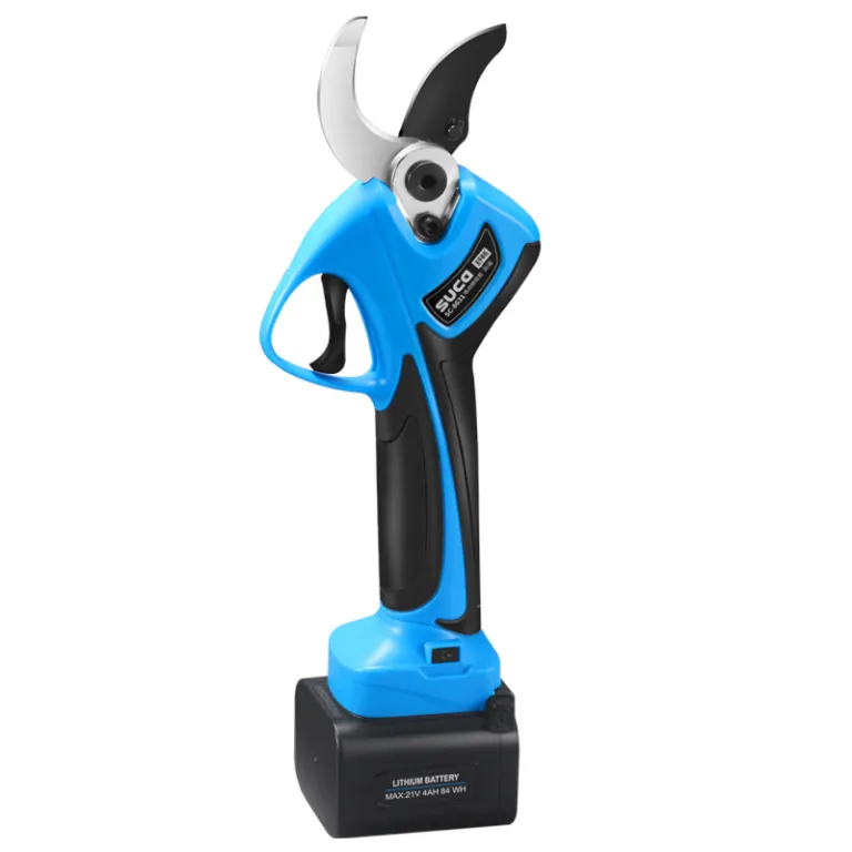 قیچی هرس برقی حرفه‌ای شارژی SC-8631A 40mm قیچی باغبانی بی‌سیم با دهانه بزرگ