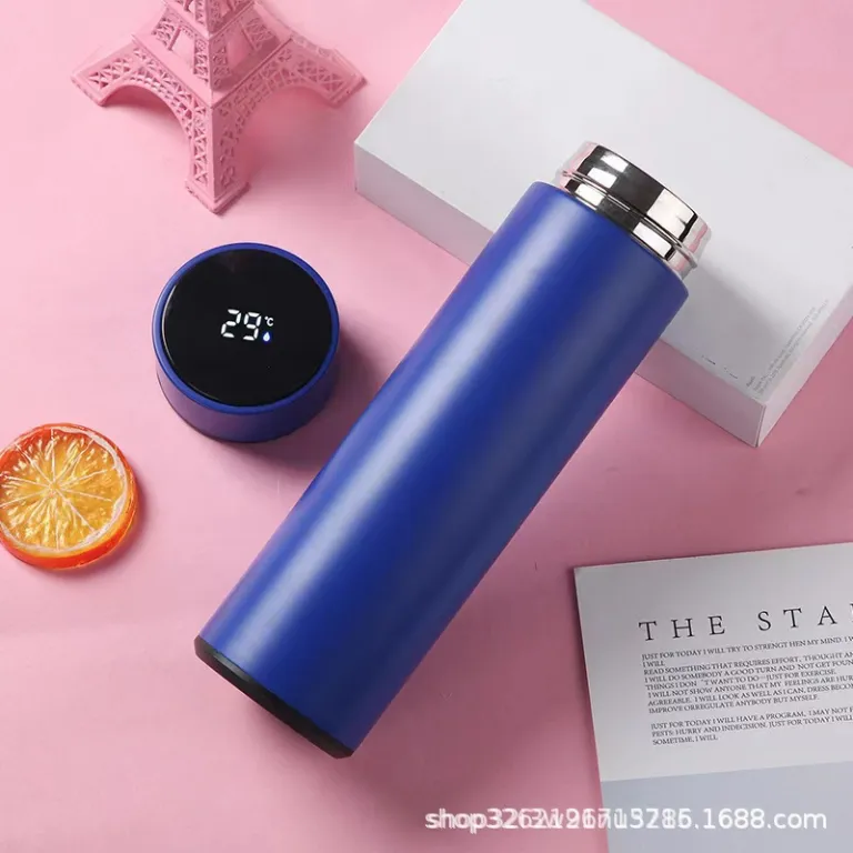 فلاسک استیل ضدزنگ با نمایشگر دما 304 هدیه تبلیغاتی خلاقانه مناسب کسب‌وکار با قابلیت سفارشی‌سازی