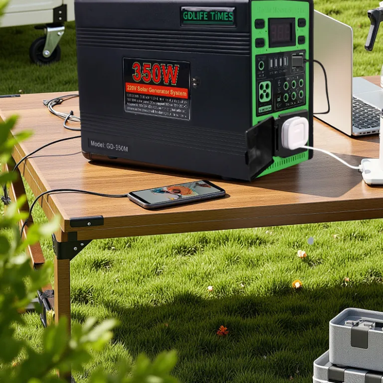 سیستم تولید برق خورشیدی خانگی 220v پنل خورشیدی قابل حمل با باتری لیتیومی کوچک یکپارچه و چندکاره