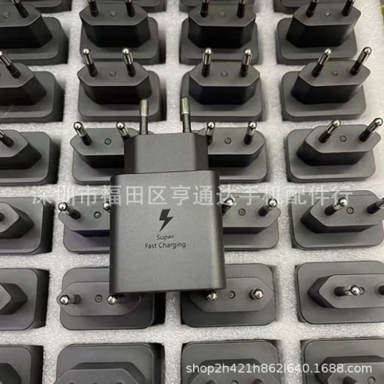 T4511 شارژر اورجینال سامسونگ 45w آداپتور Note20/S25/Zfold6 استاندارد اروپا 45W سوپر فست شارژ