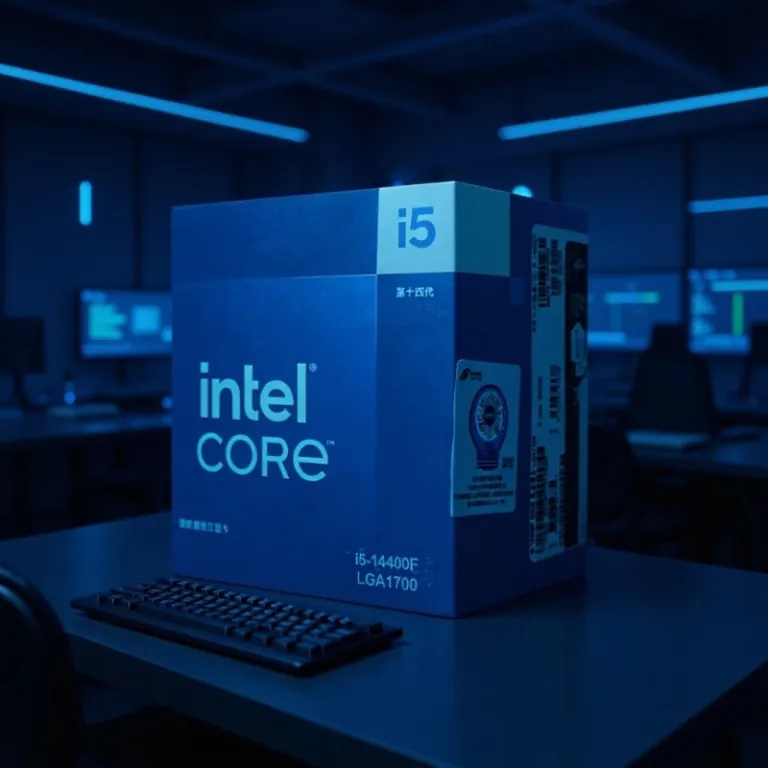 پردازنده دسکتاپ 14 نسل Core i5-14400F\14400\10 هسته 16 رشته سوکت