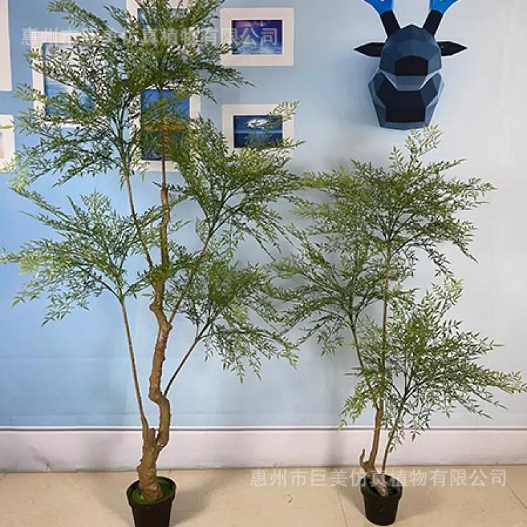 ترکیب گیاهان مصنوعی بزرگ، درخت مصنوعی گلدانی، درخت مصنوعی برای دکوراسیون داخلی و خارجی، درخت موز، نخل شامادورا، عمده فروشی