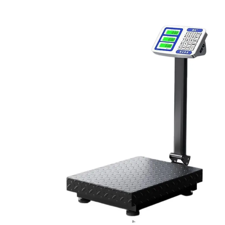ترازوی آشپزخانه الکترونیکی 300Kg تاشو تجاری دقیق ترازوی رومیزی قابل حمل
