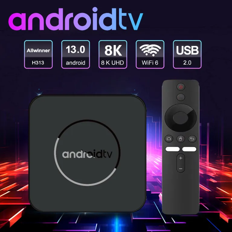 2026 مدل جدید کراسبوردر Q3PRO اندروید باکس شبکه H313 باکس تلویزیون 4K باکس تلویزیون صوتی