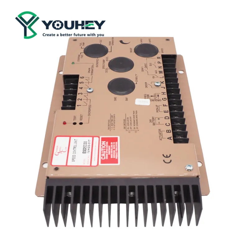 ESD5330 ماژول کنترلر تغییر سرعت الکترونیکی برای تنظیم دور موتور دیزل ژنراتور
