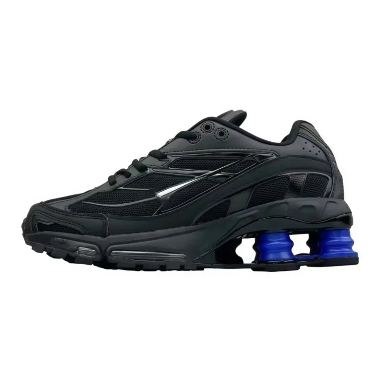 کفش رانینگ ریباک Reebok با بالشتک هوا Shox توری تنفس‌پذیر ضربه‌گیر و کفی بلند زنانه و مردانه