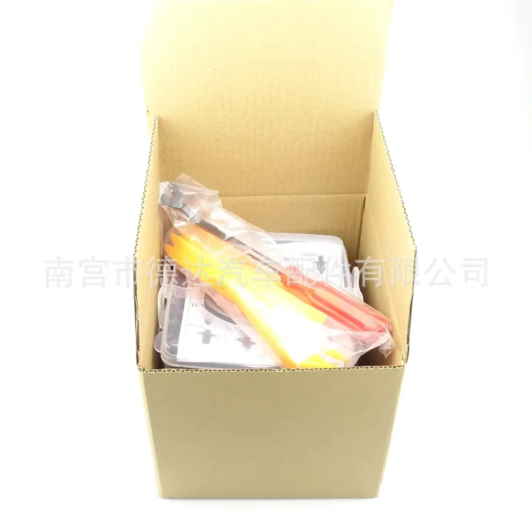 جعبه‌ای کراس بورد گیره خودرو 620pcs کیت اتصال دهنده ثابت خودرو، پرچ و گیره سپر و گلگیر