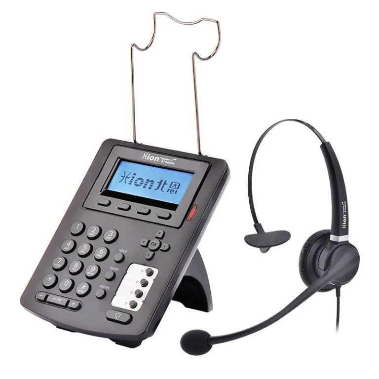 تلفن IP هدست HION S320P/S900 مرکز تماس اپراتور پشتیبانی مشتری شبکه SIP