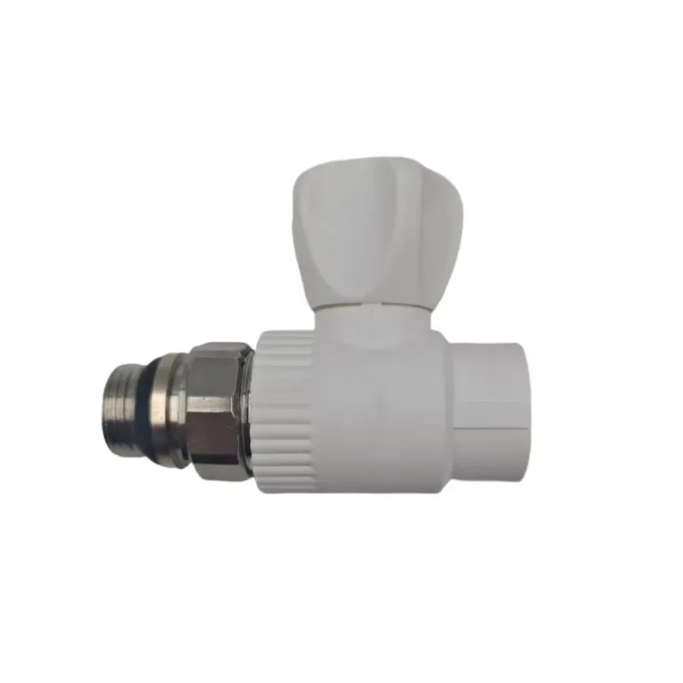 شیر ترموستاتیک PPR رادیاتور 4 اینچ 6 اینچ DN20 شیر کنترلی زانویی با قابلیت انتخاب شیر لوله آب دیگ دیواری ترموستاتیک
