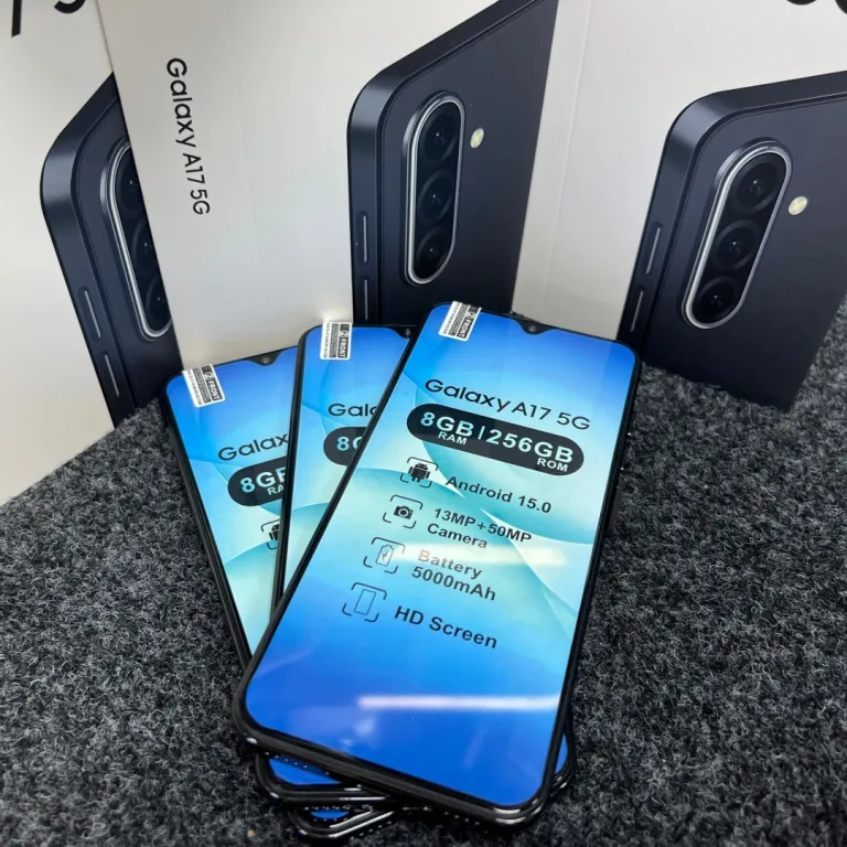 گوشی هوشمند Galaxy A17 5G 8G+256G 6.7 اینچی هوشمند اندرویدی برون‌مرزی 14 عمده