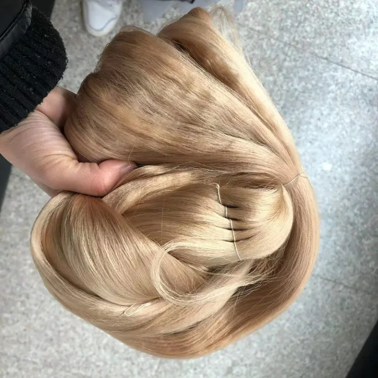 ابریشم خام توت بدون صمغ‌گیری، مناسب موی عروسک دست‌ساز و کاربردهای تزئینی