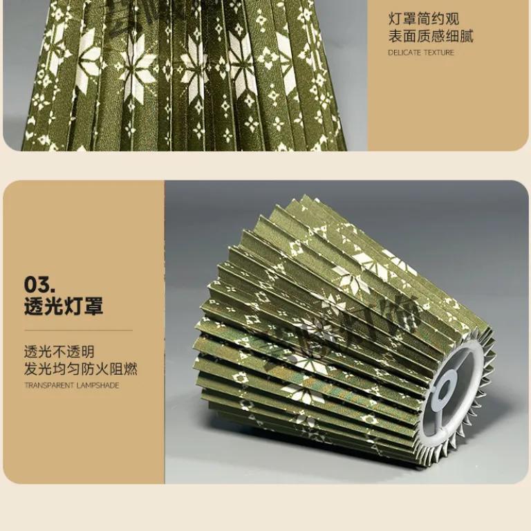آباژور پارچه‌ای طرح کریسمس مناسب اقامتگاه، هتل، چراغ کنار تخت و دیوارکوب، تزئینات جشن کریسمس و چراغ رومیزی