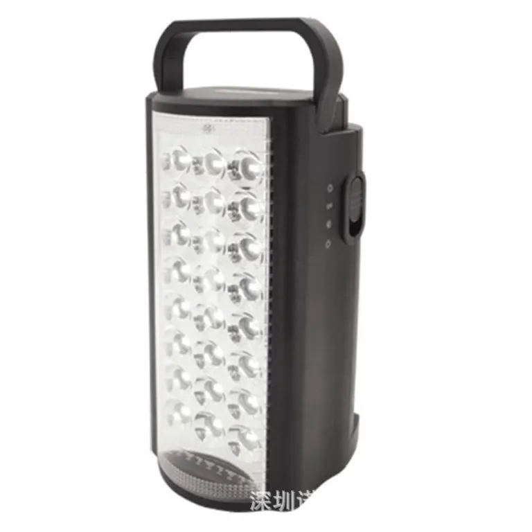 چراغ اضطراری قابل شارژ فوق‌روشن 1048-24LED با 24 عدد SMD، چراغ اضطراری LED چندکاره