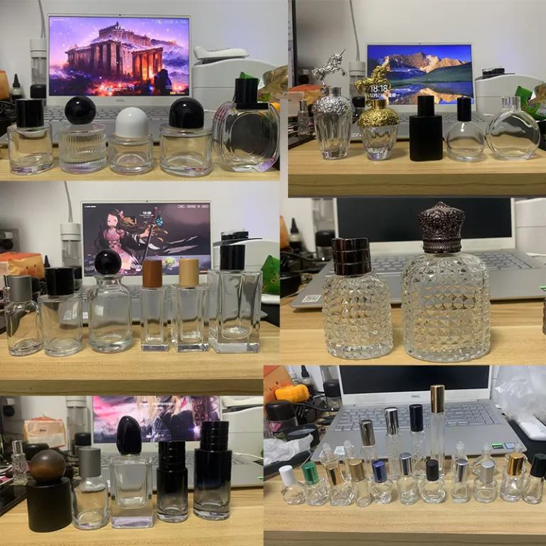 30ml بطری شیشه‌ای عطر، بطری شیک تقسیم عطر 100ml بطری اسپری، بطری تقسیم عطر لوکس 50ml