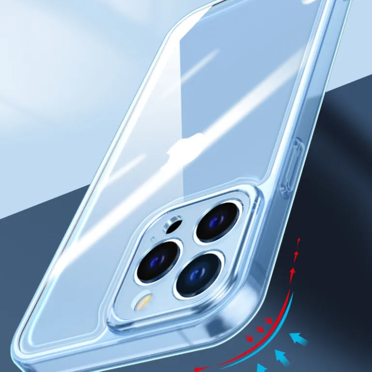 قاب گوشی اپل 18 شفاف نرم iphone17 ضد ضربه چهار گوشه باریک 15 محافظ فضایی 16pro14