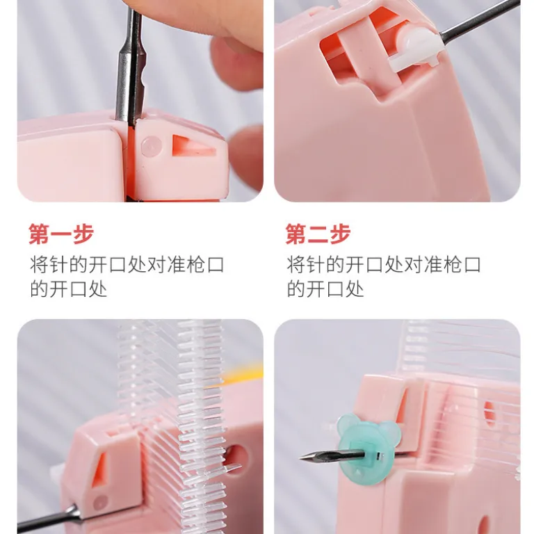 تفنگ دوخت Quick Clothing Fixer، ابزار اتصال لباس، تفنگ سنجاق پلاستیکی لیبل، ثابت‌کننده لحاف