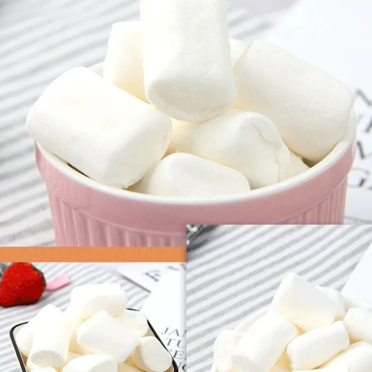 پنبه‌نبات سفید خالص یاگو 500g پنبه‌نبات کم‌شیرین طعم اصلی مواد اولیه شیرینی برفی و آبنبات و تنقلات