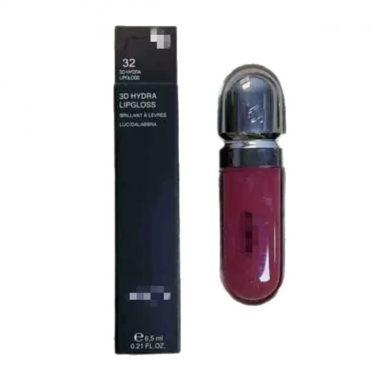 رژ لب مایع آینه‌ای تک‌سر KIO مخصوص صادرات 3D 02 22 12 رژ لب براق شیشه‌ای موجود در رنگ حبوبات 6.5ML