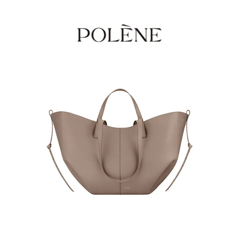 کیف توت کراس‌بوردر مدل بال‌دار polene مدل جدید Cyme کیف دوشی چرم گاوی کیف دستی گنجایش بالا