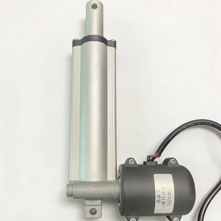 12V میله تلسکوپی برقی موتور بازکننده درب هود آشپزخانه عملگر خطی موتور فشار DC کم‌ولتاژ کم‌صدا