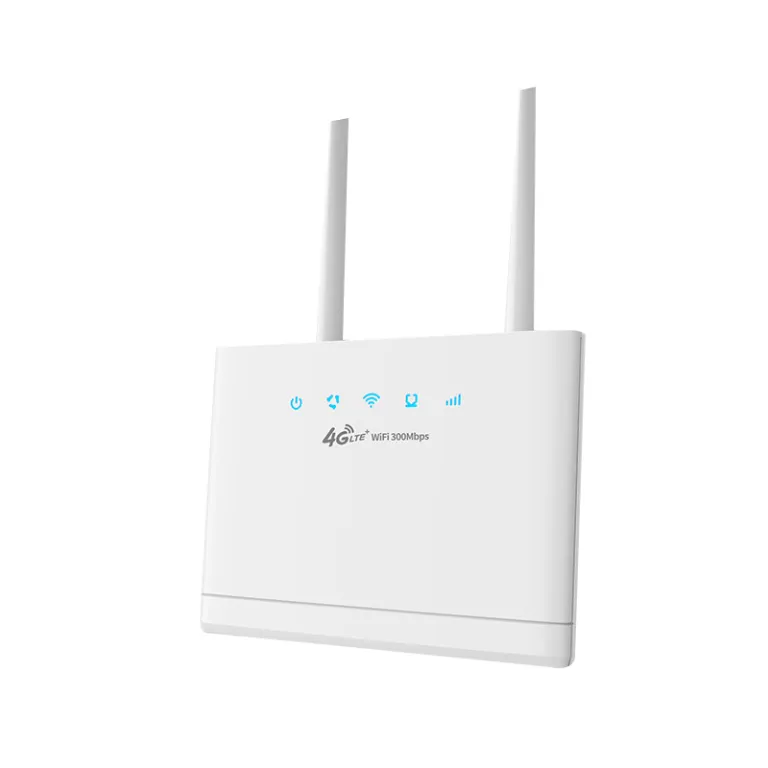 4G روتر بی‌سیم CPE اصلاح‌شده وای‌فای همراه با اسلات سیم‌کارت تبدیل به کابل شبکه اروپا آفریقا مالزی
