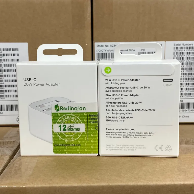 PD20W شارژر تاشو UK مناسب برای گوشی اپل اصلی 20W شارژر UK شارژ UKCA