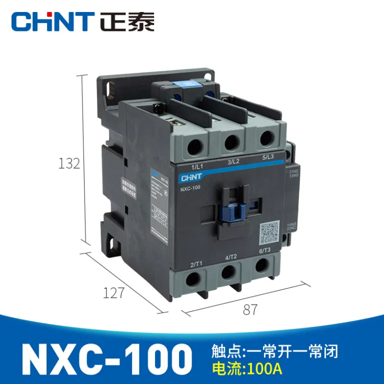 کنتاکتور AC چینت 220V سه‌فاز CJX2-12/1810/25/32/40/65/95NXC380V24V