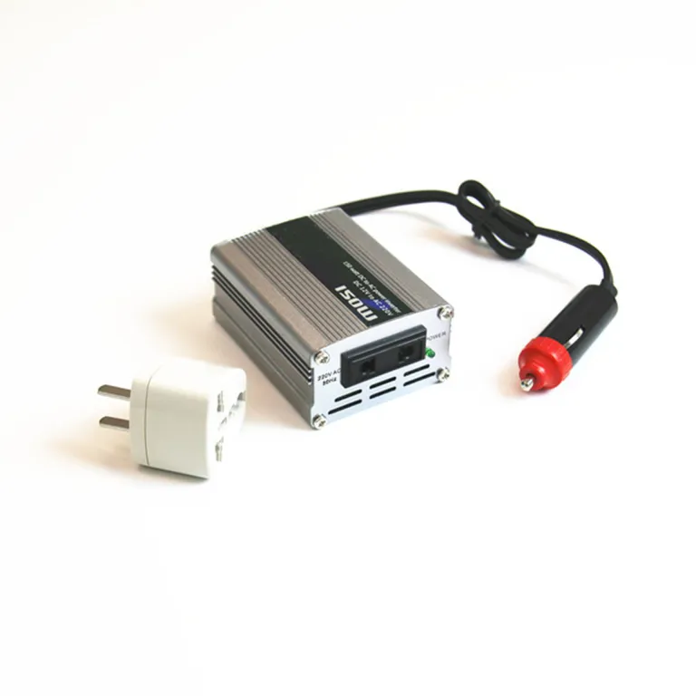 اینورتر خودرو موج اصلاح‌شده نقره‌ای پرفروش 150W تا 2000W تبدیل DC12V به AC220V