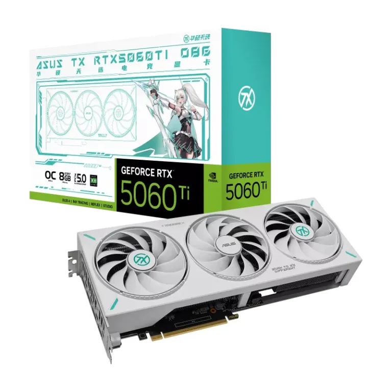 کارت گرافیک ایسوس TUF Gaming TX GeForce RTX5060TI O8G مناسب کامپیوتر رومیزی و بازی