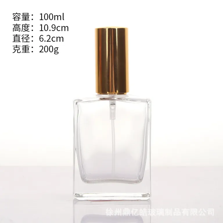 موجود بطری شیشه‌ای تقسیم عطر 30ml50ml100ml بطری عطر، بطری اسپری لوازم آرایشی، بسته‌بندی محصولات مراقبت از پوست