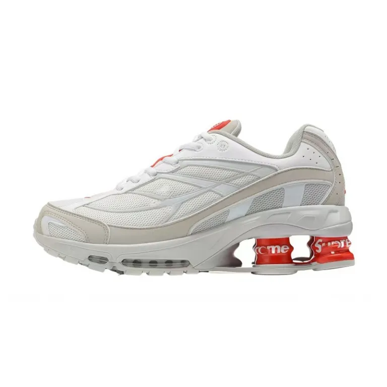 کفش رانینگ ریباک Reebok با بالشتک هوا Shox توری تنفس‌پذیر ضربه‌گیر و کفی بلند زنانه و مردانه