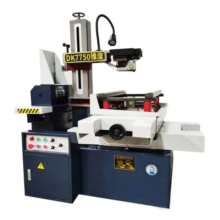 دستگاه وایرکات DK7750 سیمبر سریع، دستگاه برش سیمی تخلیه الکتریکی CNC با دقت بالا و سرعت بالا، پرداخت در محل