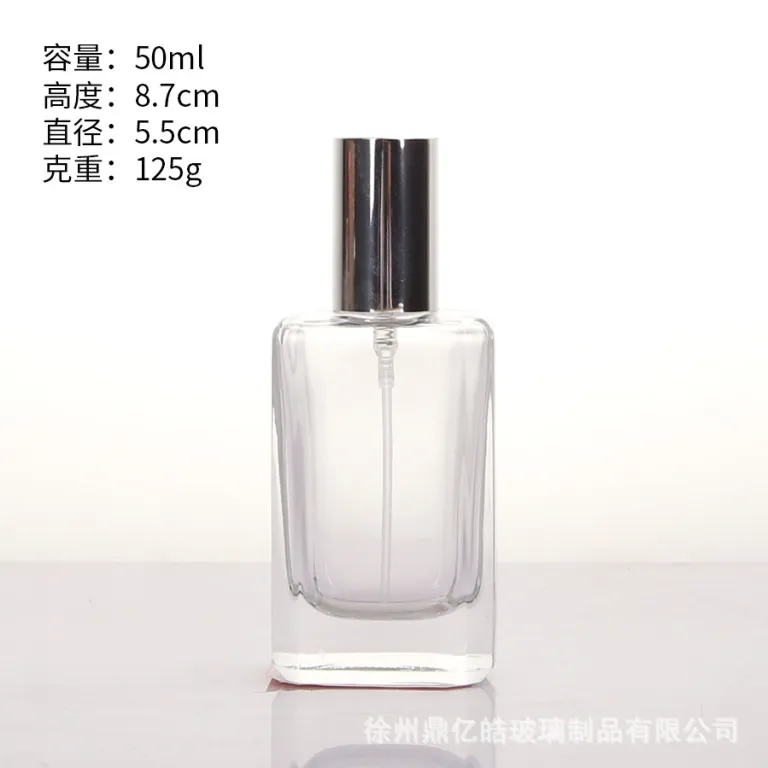 موجود بطری شیشه‌ای تقسیم عطر 30ml50ml100ml بطری عطر، بطری اسپری لوازم آرایشی، بسته‌بندی محصولات مراقبت از پوست