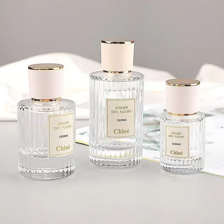 F080-30ML50ML100ML بطری خالی عطر مسافرتی قابل حمل شیشه‌ای اسپری، فروش مستقیم کارخانه