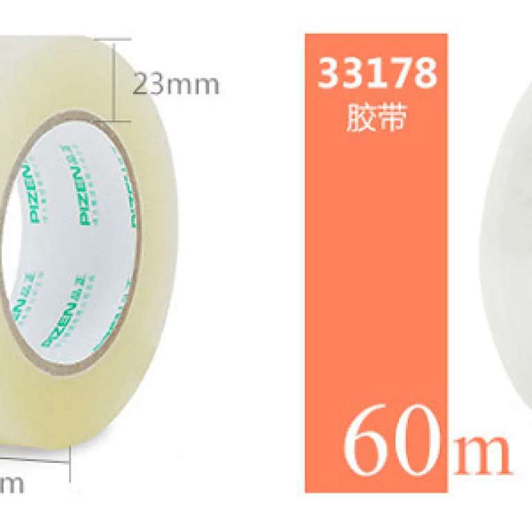 چسب نواری دلی عمده 100m انبار تجارت الکترونیک بسته‌بندی ارسال سریع بستن درب بسیار شفاف 45mm چسب نواری پهن سایز بزرگ 60mm
